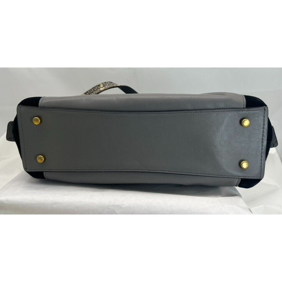 Coach Restored Dalton 31 In Colorblock Snakeskin - Picture 8 of 13